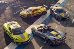 2022 Chevrolet Corvette Stingray IMSA GTLM Championship Editions with Corvette C8.Rs